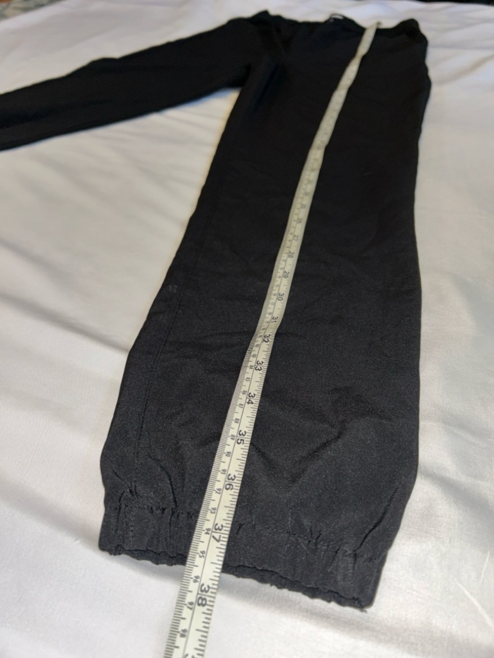 Lands' End Black Kids' Jogger Sweatpants - Picture 4 of 6